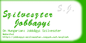 szilveszter jobbagyi business card